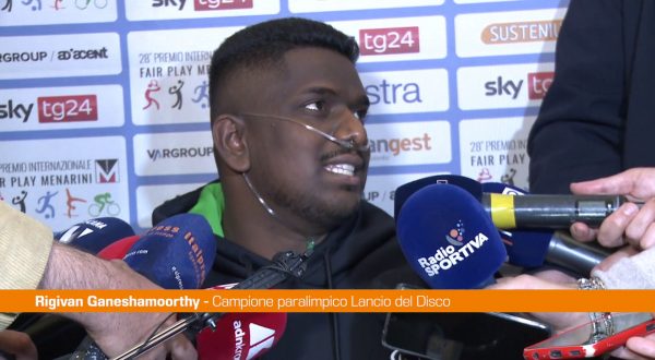 Rigivan Ganeshamoorthy “Mia fortuna avere avuto persone giuste vicino”