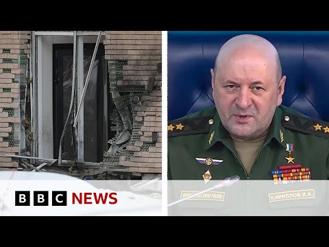 Ukraine says it killed Russian general in Moscow blast | BBC News