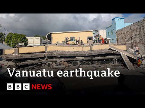 Vanuatu hit by 7.3 magnitude earthquake | BBC News