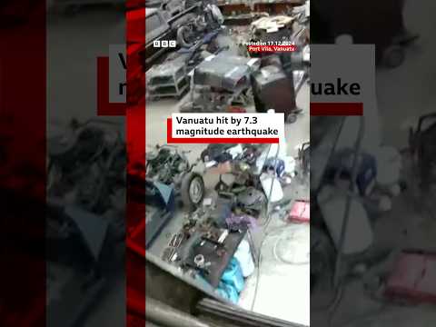 The island of Vanuatu has been struck be its ‘biggest earthquake in 20 years’. #Vanuatu #BBCNews