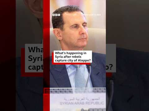 What’s happening in Syria after rebels capture city of Aleppo? #Syria #BBCNews