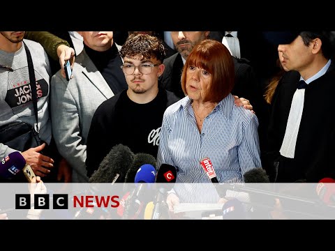 Gisèle Pelicot speaks outside court after ex-husband jailed in mass rape trial | BBC News