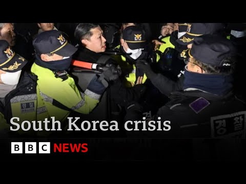 South Korea crisis –  President lifts martial law in humiliating U-turn | BBC News