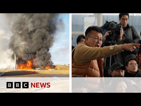 Anger as families wait for victims’ remains after South Korea plane crash | BBC News