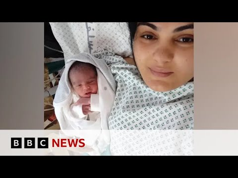 What it’s like to raise children alone in Gaza | BBC News