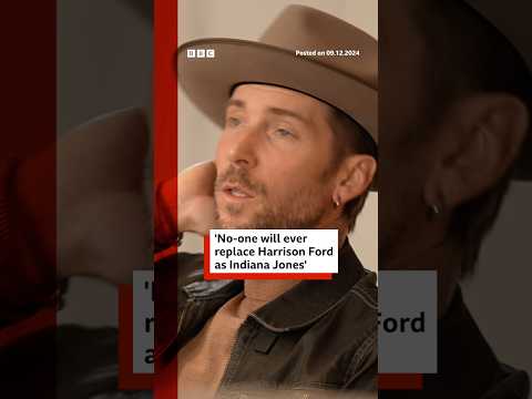 Troy Baker says ‘no-one will ever replace Harrison Ford as Indiana Jones’. #BBCNews