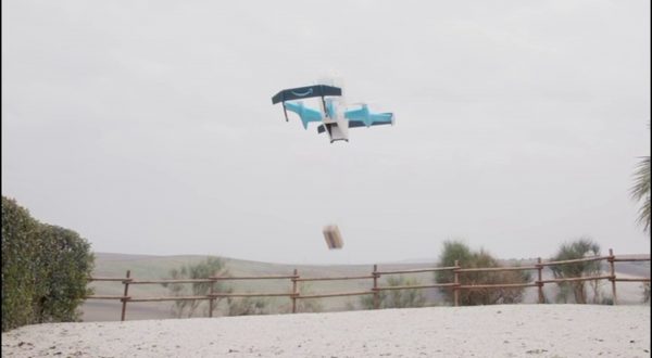I droni di Amazon arrivano anche in Italia, primo test in Abruzzo