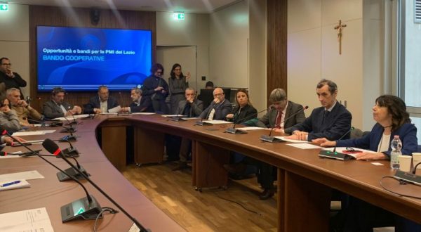 Al via il “Bando Cooperative”, oltre 2 mln per le imprese del Lazio