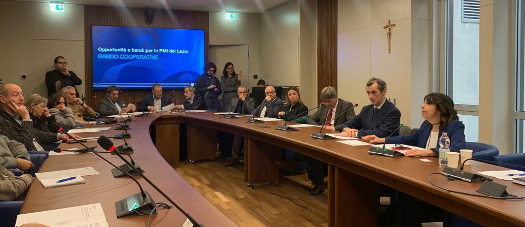 Al via il &ldquo;Bando Cooperative&rdquo;, oltre 2 mln per le imprese del Lazio