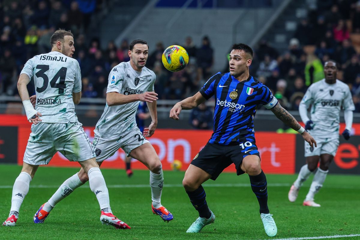 L&rsquo;Inter batte 3-1 l&rsquo;Empoli con Lautaro, Dumfries e Thuram