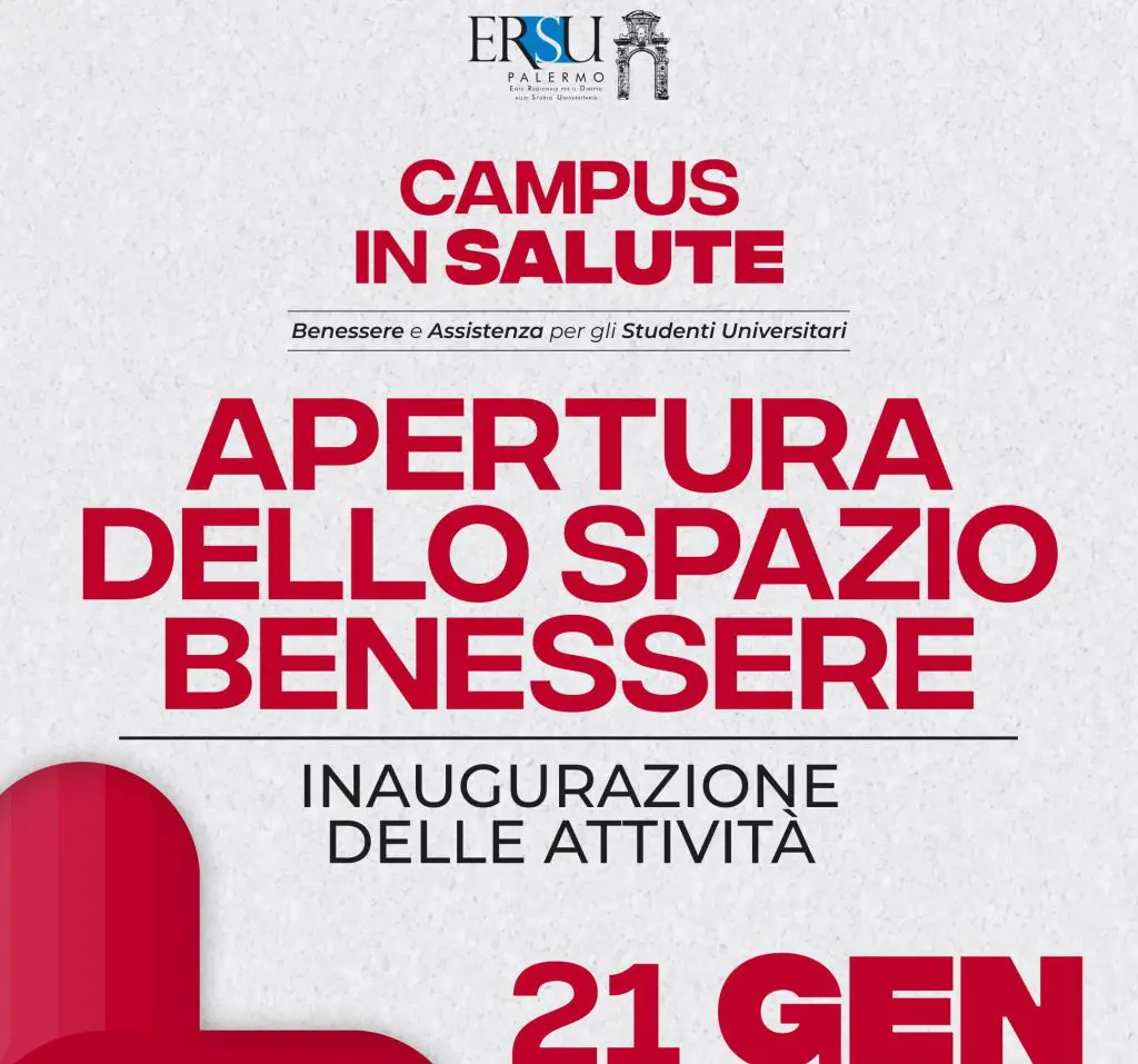 L’Ersu di Palermo apre lo “Spazio del benessere studentesco”