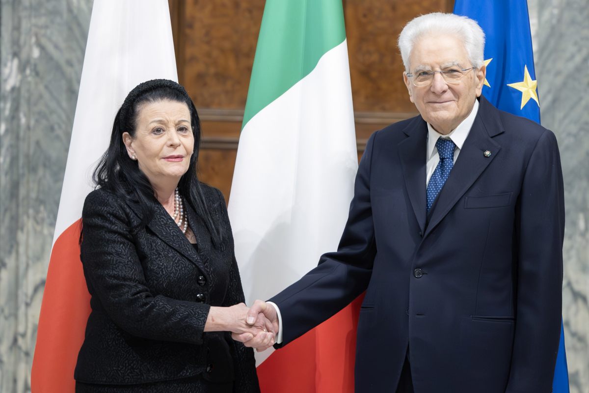 Mattarella &ldquo;Eccellente collaborazione tra Italia e Malta&rdquo;