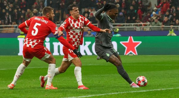 Leao stende il Girona, Milan vicino agli ottavi di Champions