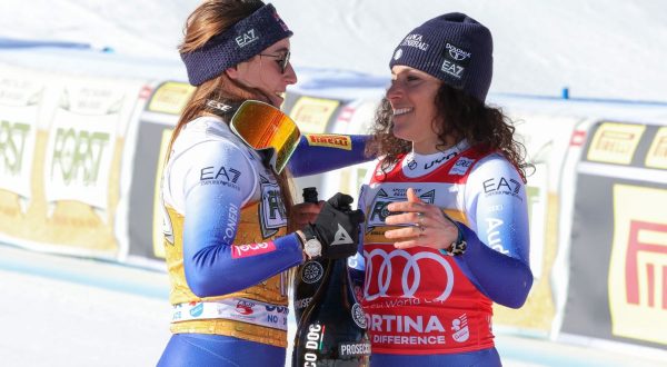 Doppietta azzurra a Garmisch, Brignone precede Goggia di un centesimo