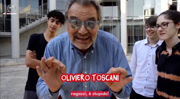 La lezione di Oliviero Toscani