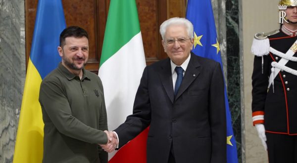 Italia-Ucraina, Mattarella riceve Zelensky