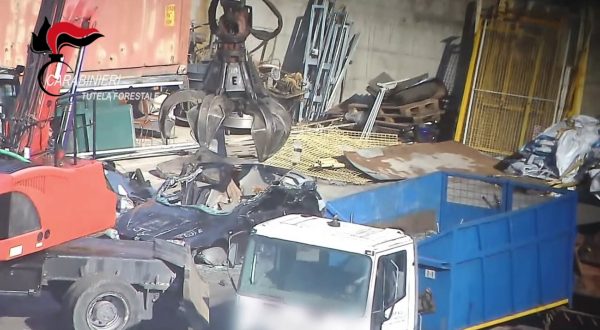 Scoperto traffico illecito di rifiuti nel reggino