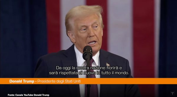 Trump “America al centro, l’età dell’oro inizia adesso”
