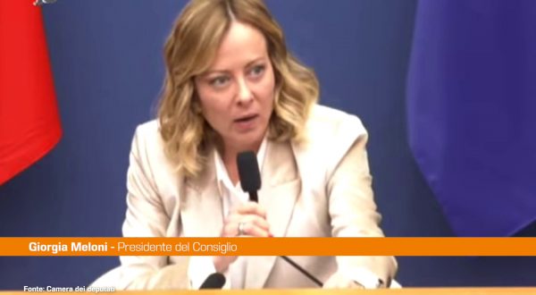 Fisco, Meloni “Va dato un segnale al ceto medio”