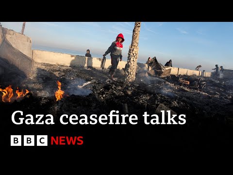 Gaza ceasefire talks resume in Qatar with Israel and Hamas close to deal | BBC News