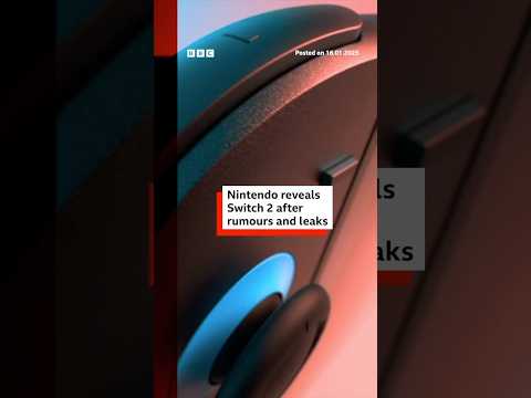 Nintendo reveals Switch 2. #Nintendo #Switch2 #BBCNews