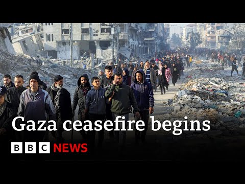 LIVE: Red Cross in Gaza to collect Israeli hostages | BBC News