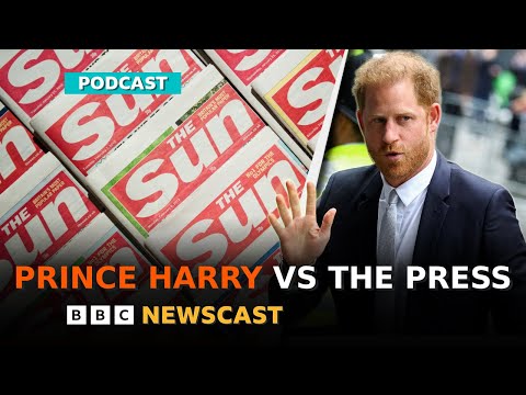 Prince Harry Settles Court Case with UK Newspaper Group | BBC Newscast