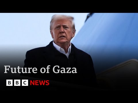 Trump’s call for Palestinians to leave Gaza condemned as ethnic cleansing | BBC News