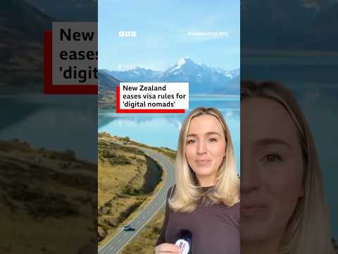 New Zealand eases visa rules for ‘digital nomads’ to boost tourism. #NewZealand #RemoteWork #BBCNews