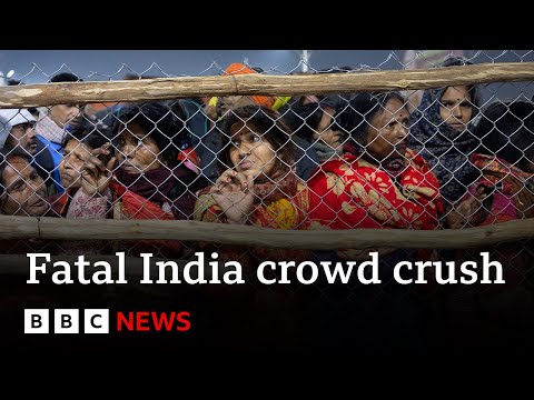 Dozens dead in crowd crush at India’s Kumbh Mela festival | BBC News