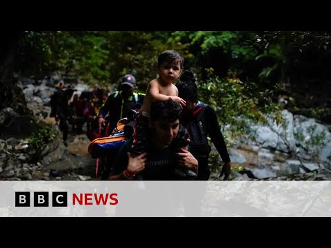 Darién Gap: BBC follows journey of Venezuelan migrant to US  | BBC News