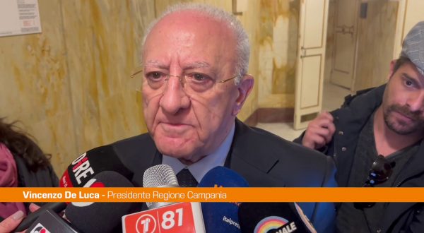 Shoah, De Luca “Dobbiamo tenere vivo il valore della memoria”