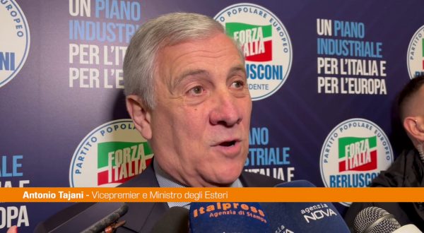 Ucraina, Tajani “Non siamo nemici della Russia ma costruttori di pace”