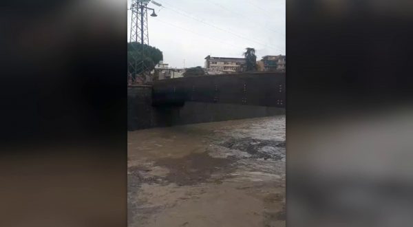 Bomba d’acqua su Firenze, le immagini