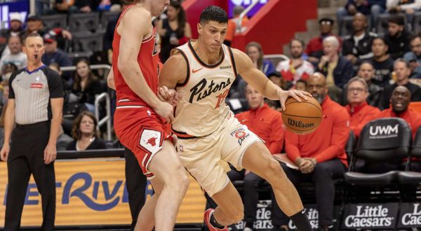 Detroit supera Chicago, 11 punti per l’azzurro Fontecchio