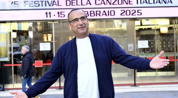 Sanremo, Conti “Spero buona musica e spettacolo divertente”
