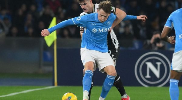 Il Napoli stecca: 1-1 in casa contro l’Udinese