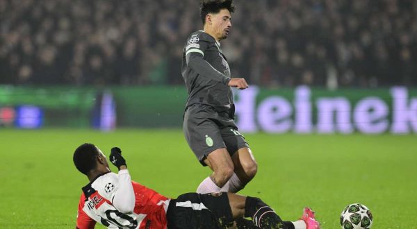 Milan spento e privo di idee, Feyenoord la spunta per 1-0