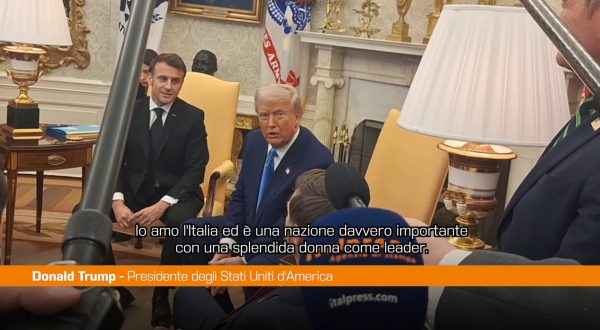 Dazi anche all’Italia? Trump glissa ma elogia Meloni