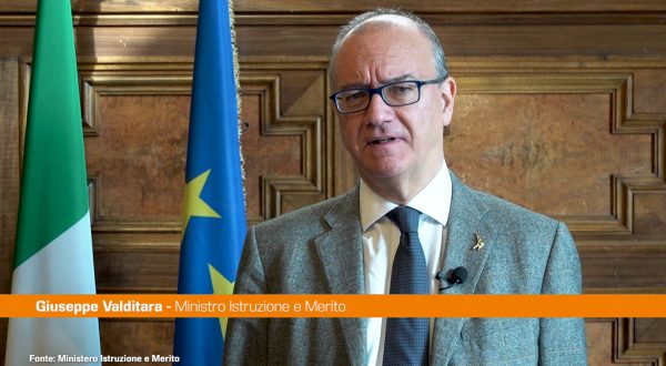 Scuola, Valditara “Impegno per diffondere i valori dello sport”