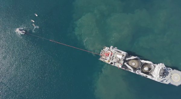Tyrrhenian Link, Terna avvia in Sicilia la posa del cavo sottomarino