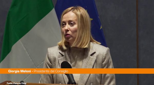 Meloni “Governo determinato ad andare avanti sul protocollo Albania”