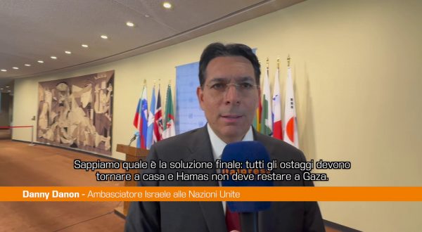 Ambasciatore israeliano all’ONU “Hamas non resterà a Gaza”