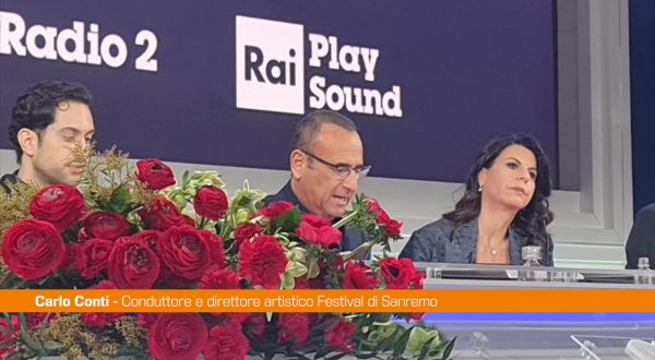 Sanremo, Conti “Per me un sogno aprire il Festival con Benigni”