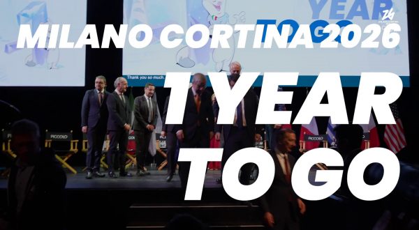 One Year to Go, tra un anno al via le Olimpiadi Milano-Cortina 2026