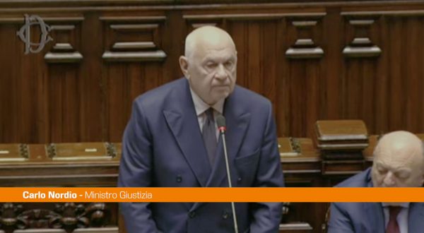 Nordio “Sulla riforma della giustizia andremo avanti senza esitazioni”