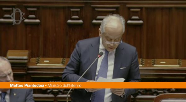 Almasri, Piantedosi “Per Governo sicurezza è bene fondamentale”