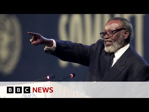 Sam Nujoma, first president of Namibia, dies aged 95 | BBC News