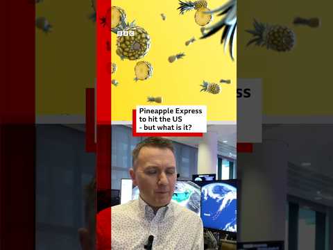 The Pineapple Express is going to hit parts of the US in the coming days. #USWeather #BBCNews