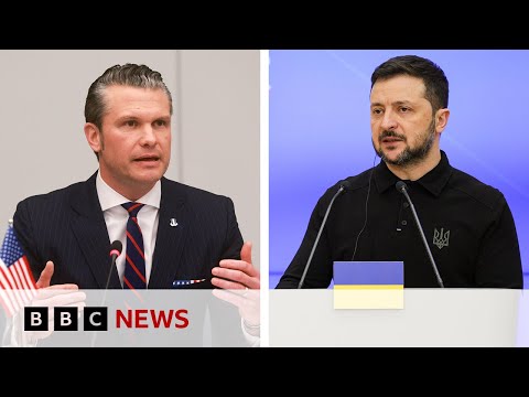 Return to Ukraine’s 2014 borders ‘unrealistic’, says US defence secretary | BBC News